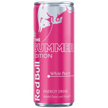 Red Bull Summer Edition White Peach Energy Drink