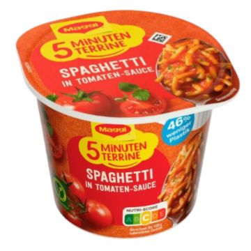 Maggi 5 Minuten Terrine Spaghetti in Tomatensauce