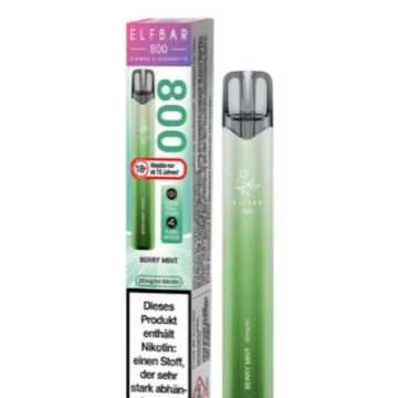 Elfbar 800 Berry Mint 20 mg/ml