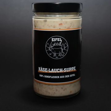 Käse-Lauch-Suppe