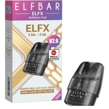 Elfbar Elfx V2.0 Leer-Pod 0,8 Ohm