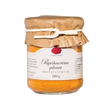 Gourmet Berner Paprikacrème pikant Aufstrich