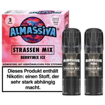 Al Massiva Pod Strassenmix 17mg/ml - Berrymix Ice