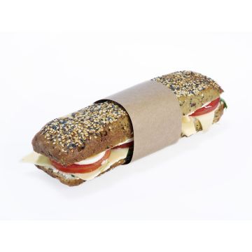 Baguette Sesam -Mohn mit Käse