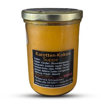 Karotten-Kokos-Suppe