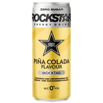 Rockstar Mocktail PinaColada Zero