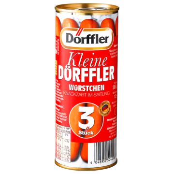 Kleine Dörffler Würstchen 3 Stück Dose