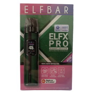 Elfbar Elfx Pro Kit grün