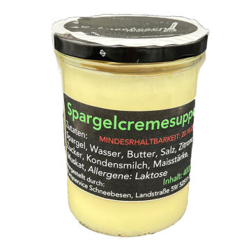 Spargelcremesuppe