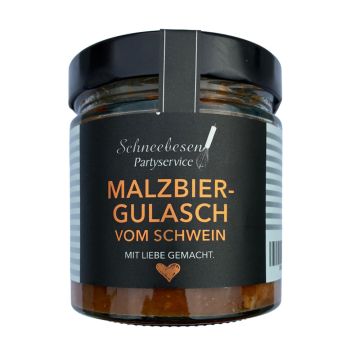 Malzbiergulasch vom Schwein 410ml