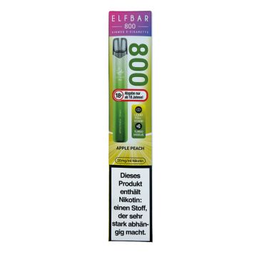 Elfbar 800 Apple Peach 20 mg/ml
