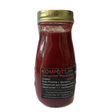 Gangelter Pfirsisch Kompott