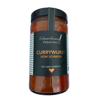 Currywurst vom Schwein 720ml