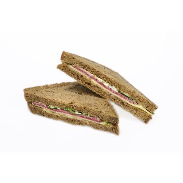 Bauer Funken Sandwich Salami Käse