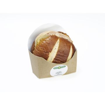 Bauer Funken Laugenbrötchen mit Fleischkäse
