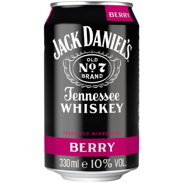Jack Daniel's & Berry 10% Jack Daniels Whiskey