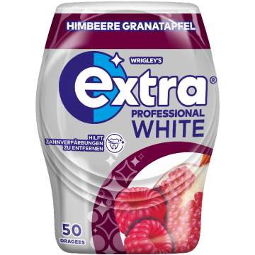 Extra Professional White Himbeere Granatapfel ohne Zucker