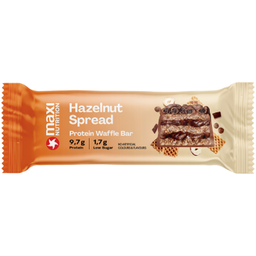 Maxi Nutrition Waffle Bar Hazelnut Spread Riegel 