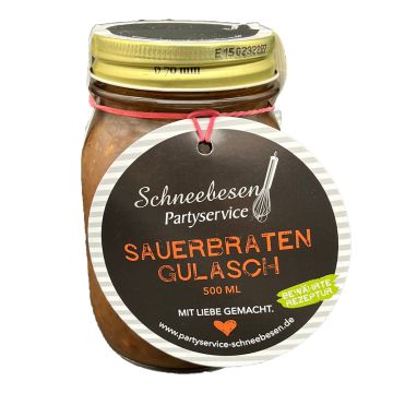 Sauerbratengulasch
