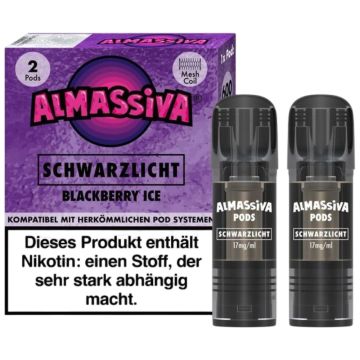 Al Massiva Pod Schwarzlicht 17mg/ml - Blackberry Ice