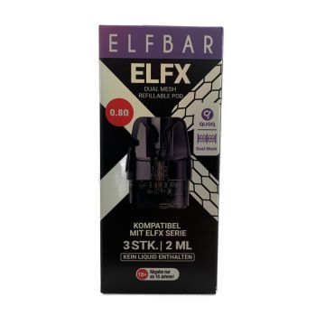 Elfbar Elfx Leer-Pod 0,8 Ohm