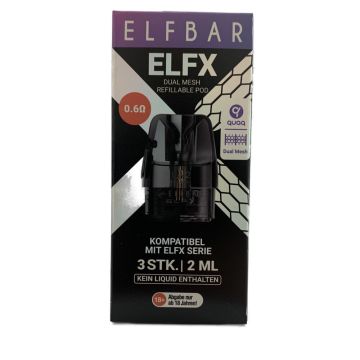 Elfbar Elfx Leer-Pod 0,6 Ohm
