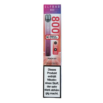 Elfbar 800 Peach Ice 20 mg/ml