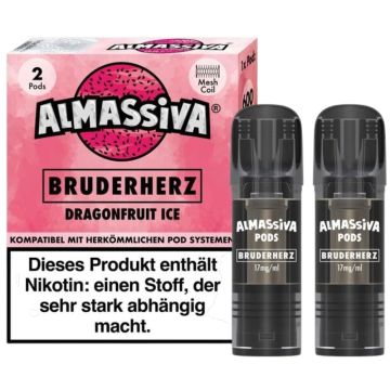 Al Massiva Pod Bruderherz 17mg/ml - Dragonfruit Ice