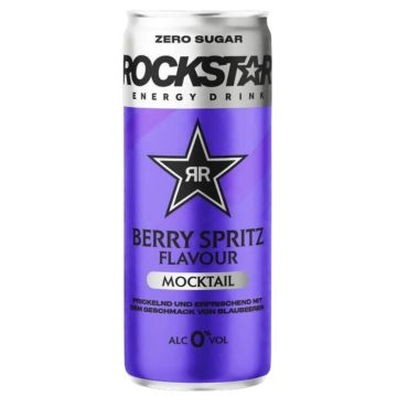 Rockstar Mocktail Berry Spritz Zero