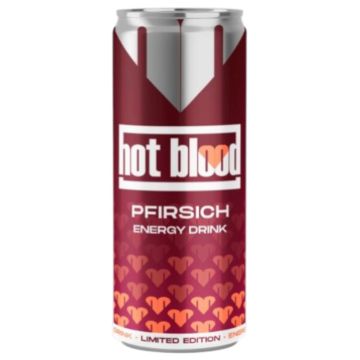 Hot Blood Energy Pfirsich