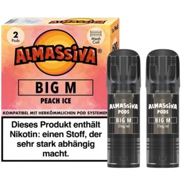 Al Massiva Pod Big M 17mg/ml - Peach Ice