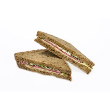 Bauer Funken Sandwich Salami Käse