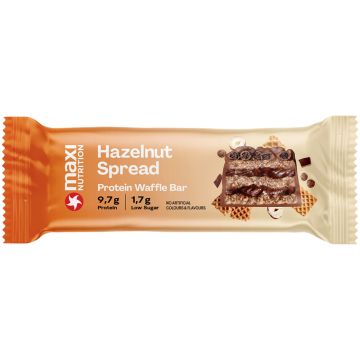 Maxi Nutrition Waffle Bar Hazelnut Spread Riegel 