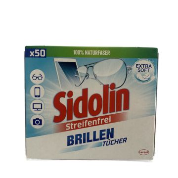 Sidolin Brillenputztücher Streifenfrei