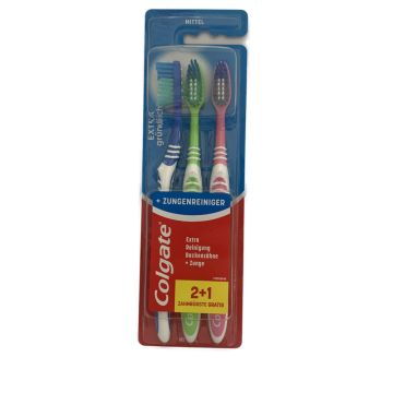 Colgate Zahnbürste Extra gründlich Mittel (2+1Gratis)