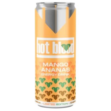 Hot Blood Energy Mango-Ananas
