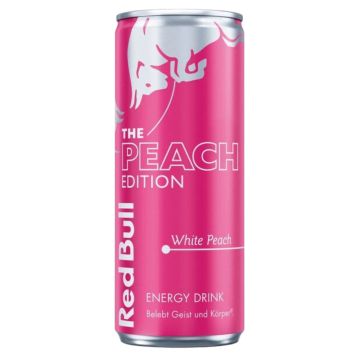 Red Bull White Peach Energy Drink