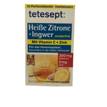 tetesept Zitrone und Ingwer Tee