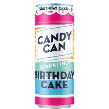 Candy Can Birthday Cake