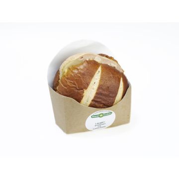 Bauer Funken Laugenbrötchen mit Fleischkäse