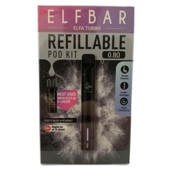 Elfbar Elfa Turbo Kit schwarz