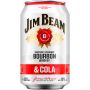 Jim Beam Bourbon & Cola 10% Wiskey thumbnail