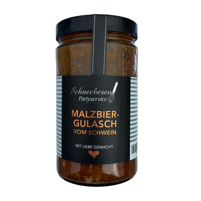 Malzbiergulasch vom Schwein 720ml