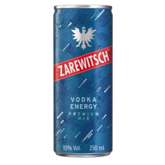 Zarewitsch Vodka Energy Premium Mix 10% vol.
