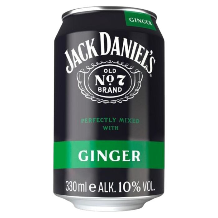 Jack Daniel's & Ginger 10% vol. Jack Daniel's & Ginger 10% vol.