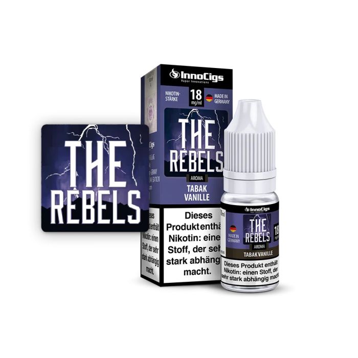InnoCigs The Rebels Tabak Vanille Aroma 18 mg/ml