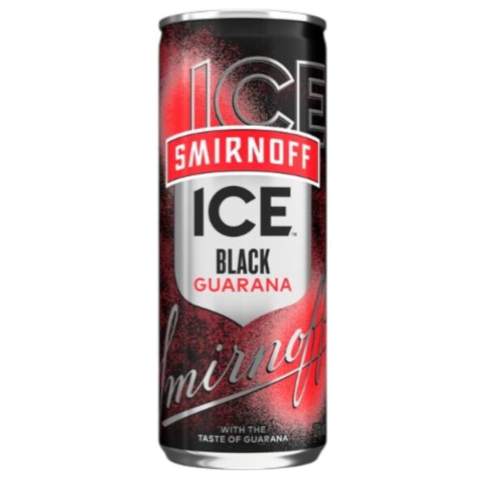 Smirnoff Ice Black Guarana 10% vol.