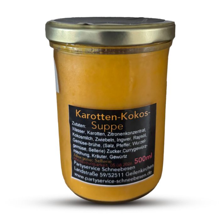 Karotten-Kokos-Suppe
