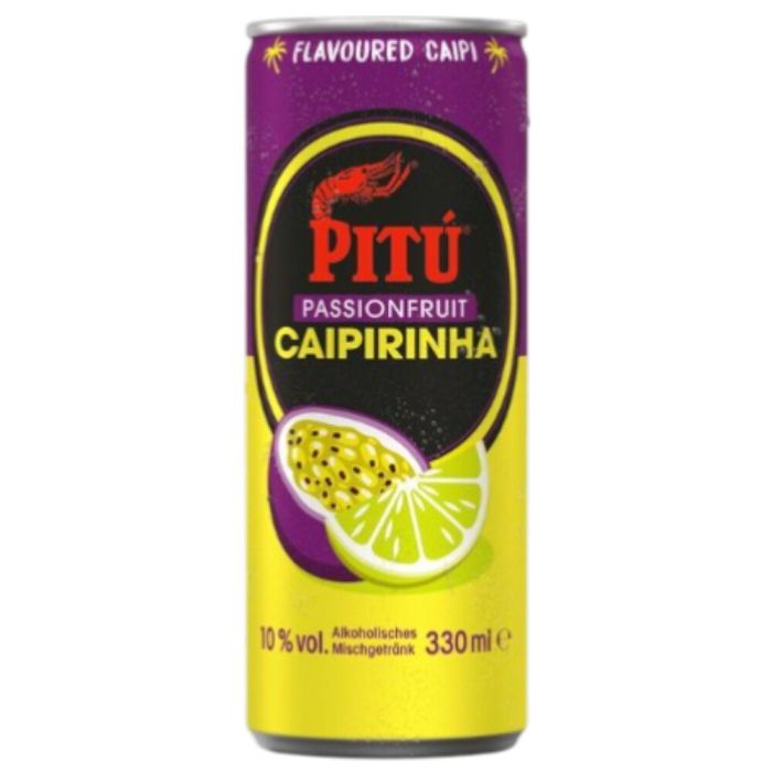 Pitu Passionfruit Caipirinha 10% vol.