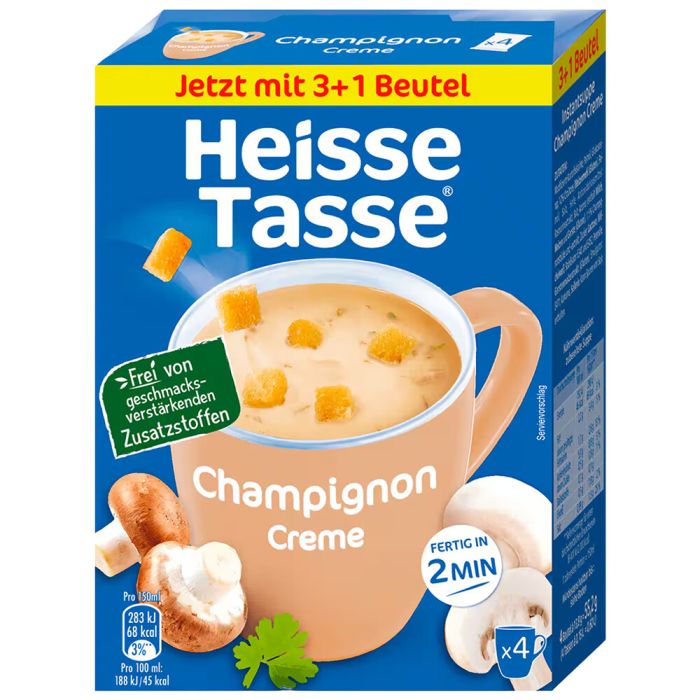 Heisse Tasse Champignon Creme 3+1 Beutel